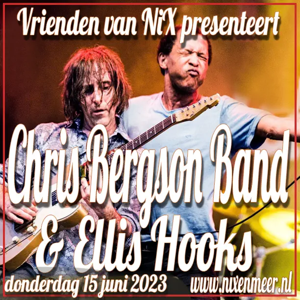 Chris Bergosn en Ellis Hooks live nix
